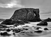 Co Derry - Elephant Rock Monochrome Unframed